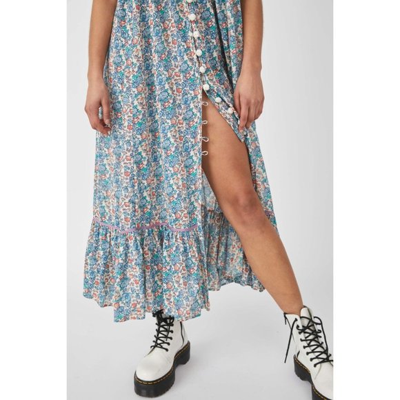 NWT Free People Molly Jo Midi / Blossom Combo - Picture 4 of 6